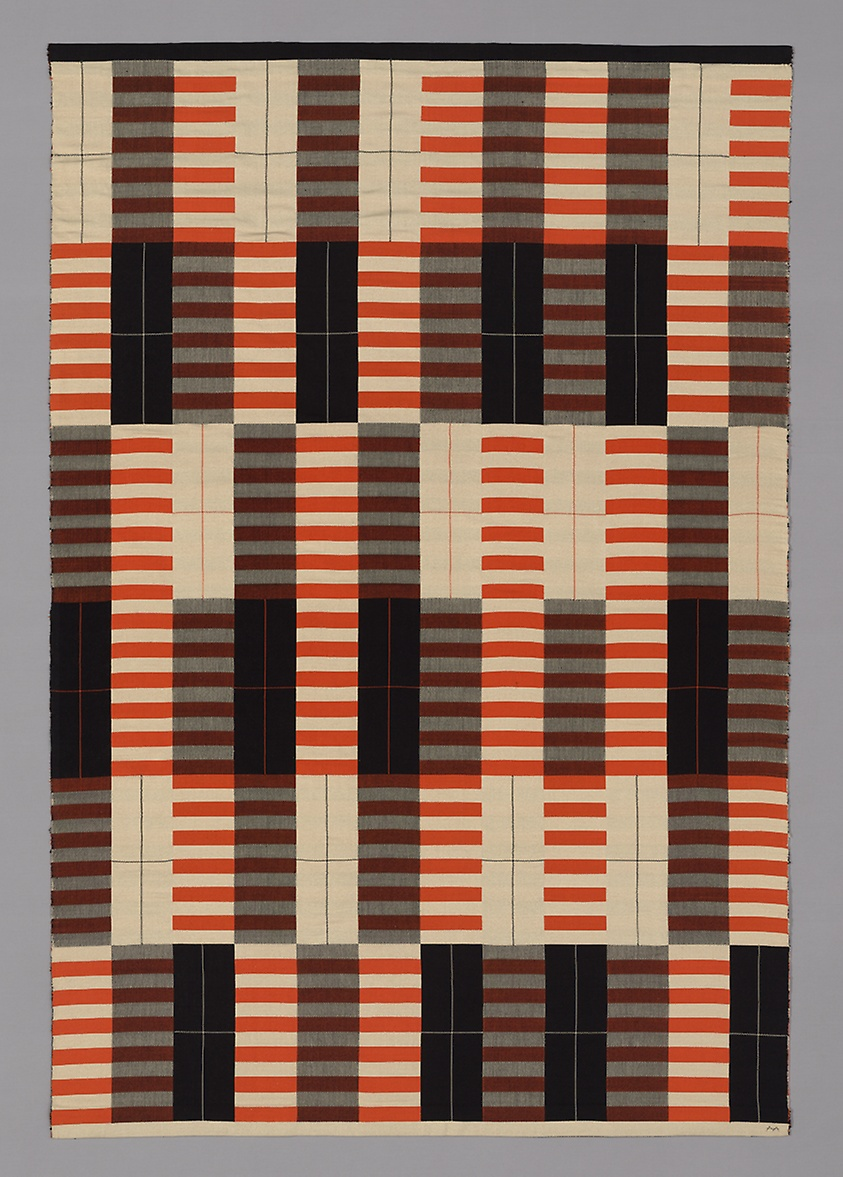 Designed 1926/27, woven 1965 Artist: Designed by Anni Albers (American, born Germany, 1899–1994) Woven by Gunta Stölzl (German, 1897–1983) Originally produced by the Bauhaus Weaving Workshop (Germany, 1919–1933)